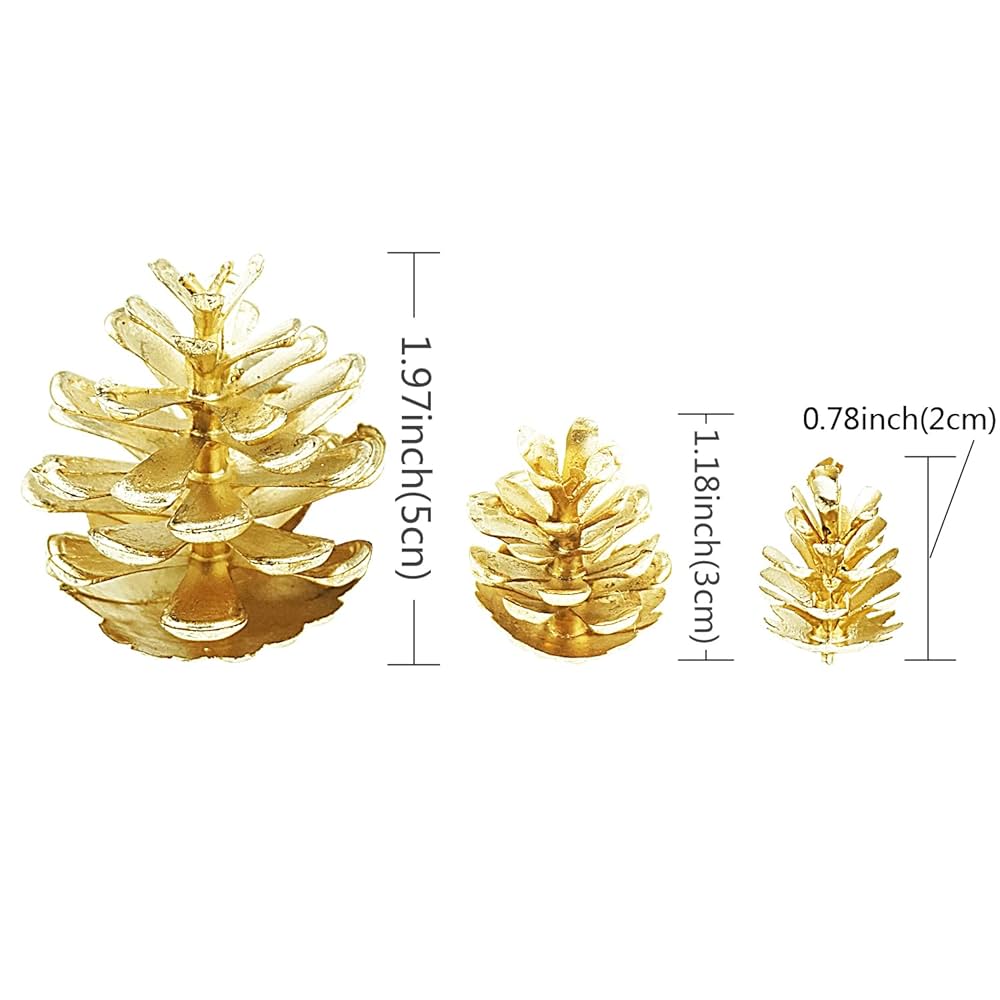 松ぼっくりと人 Amazon.co.jp: SaktopDeco 人工松ぼっくり30個 小さなゴールド